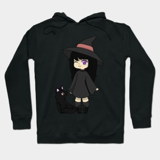 gacha witch chibi Hoodie